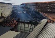 Ruko di Pasar Wates Cirebon Hangus Terbakar, Diduga akibat Korsleting